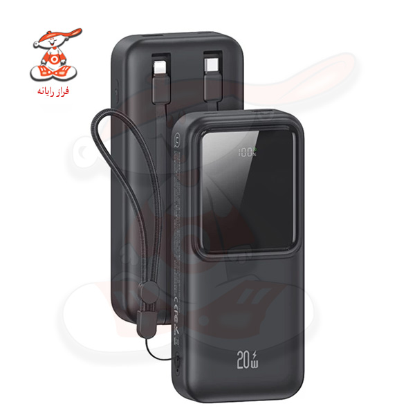 پاور بانک یوسامز US-CD185 ظرفیت 3۰۰۰۰