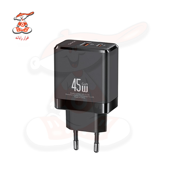 شارژر دیواری اینترنشنال یوسامز مدل CC173
